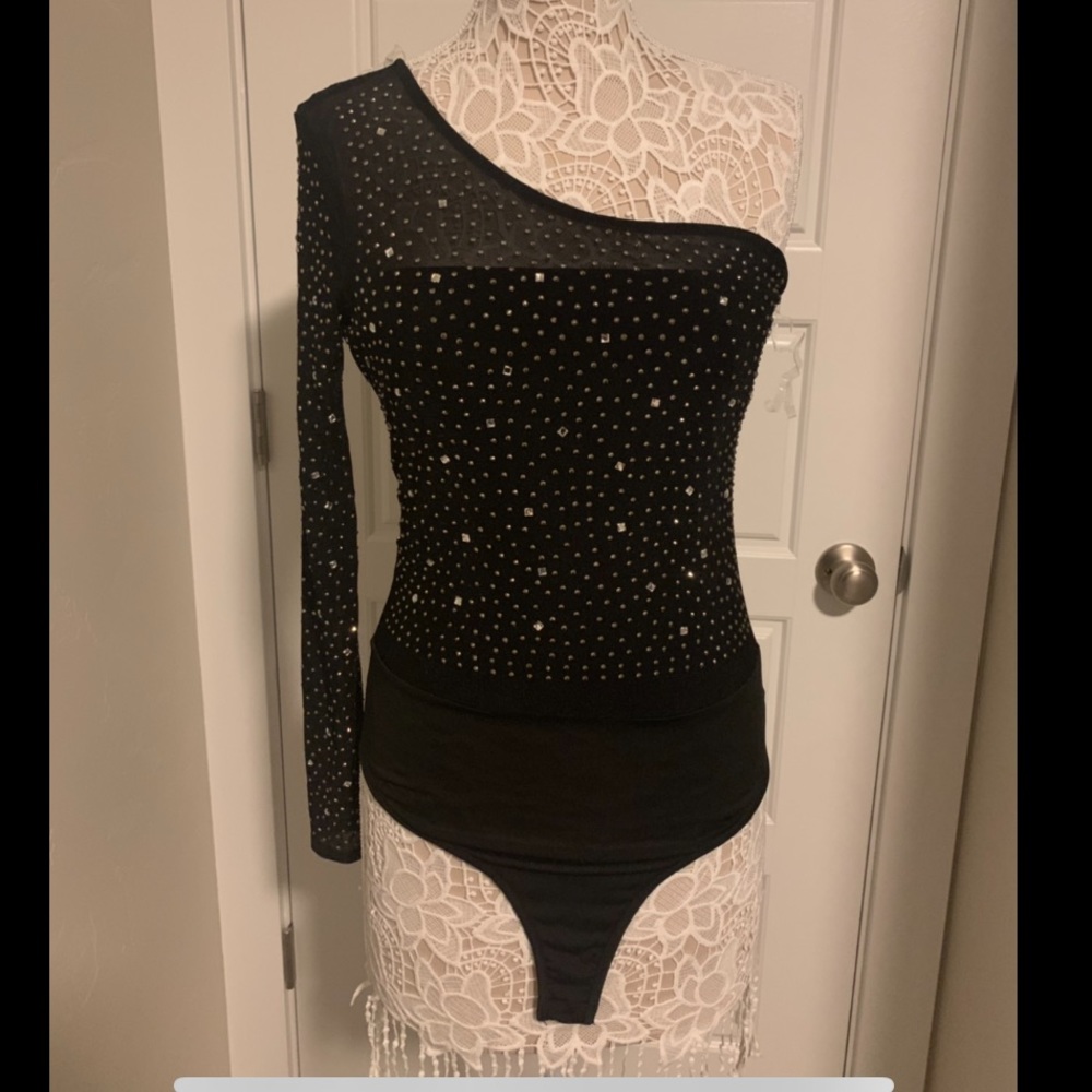 Rhinestone Bodysuit